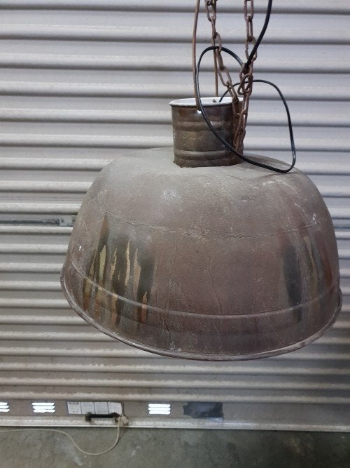 Hanglamp industrieel, met grote fitting, Nieuw, Ophalen of Verzenden, 'T Olde Gre-j, Info@toldegrej.nl, Endepoelstraat 20f Didam