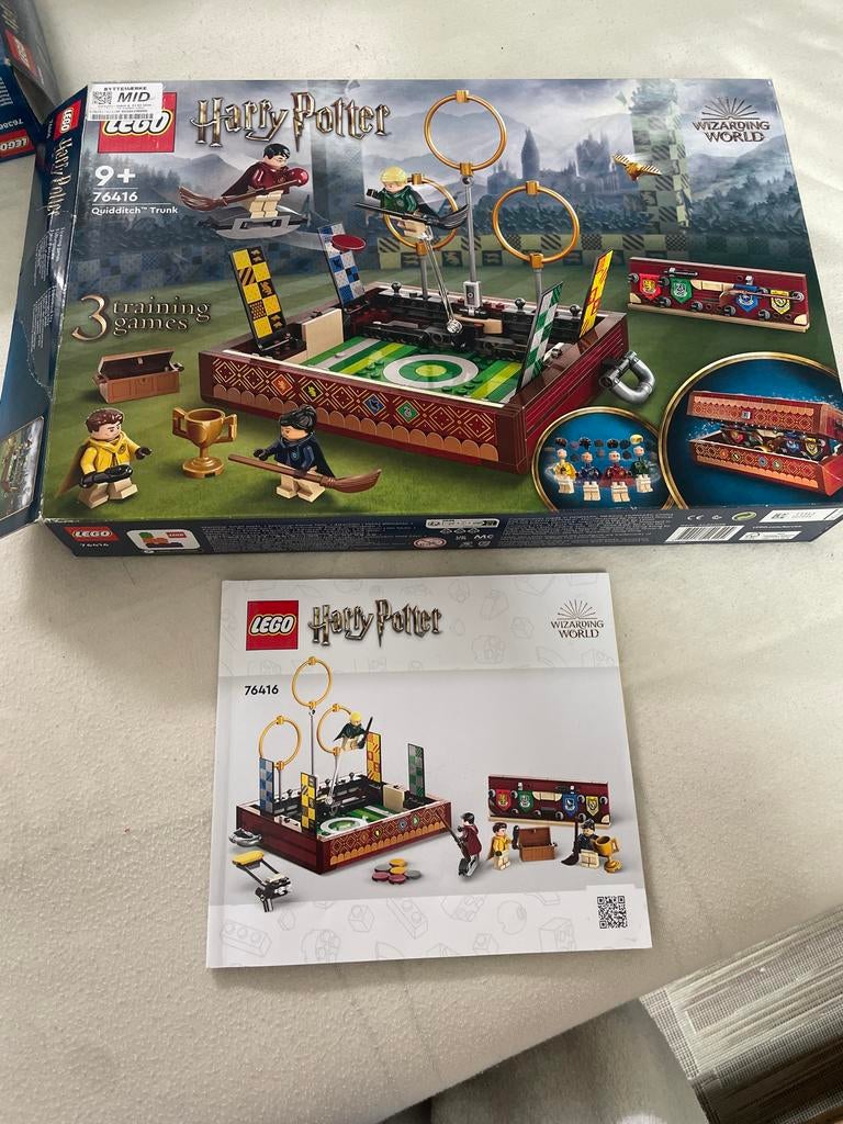 LEGO Harry Potter Zwerkbal Koffer 76416, Lego, Harry Potter, Ophalen of Verzenden, Zo goed als nieuw