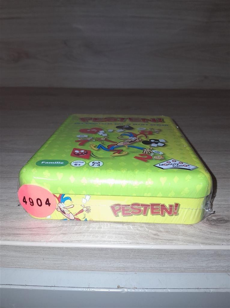 pesten in blik - s4904, Verzenden, Zo goed als nieuw