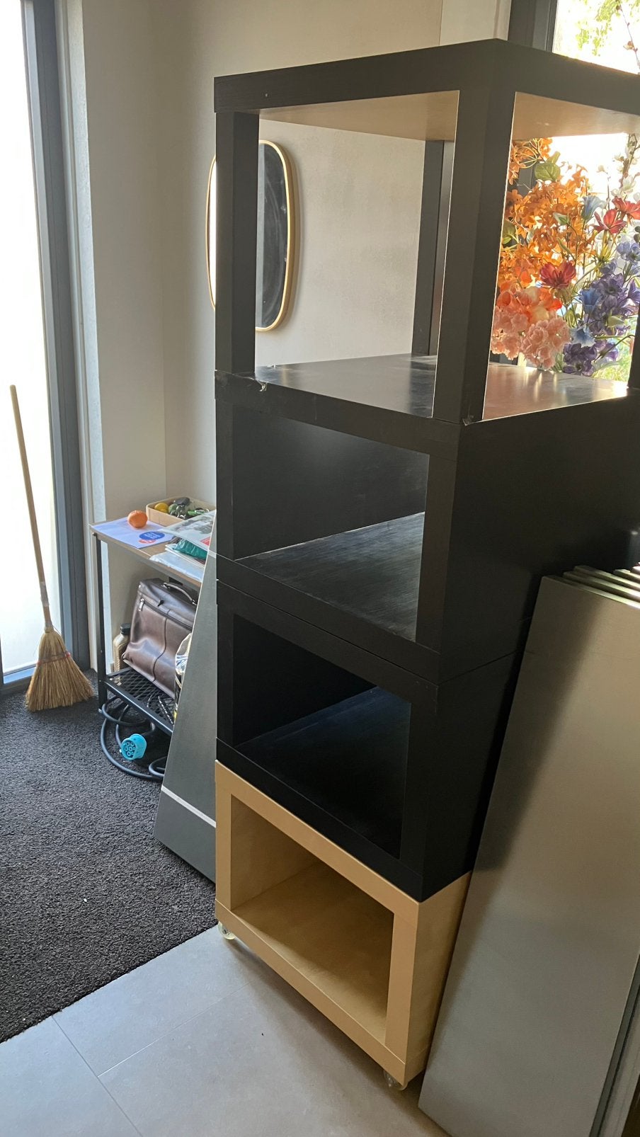 Lack-kastjes 3x en tafeltje 1x van ikea, Ophalen, 50 tot 100 cm, Zo goed als nieuw, Minder dan 100 cm