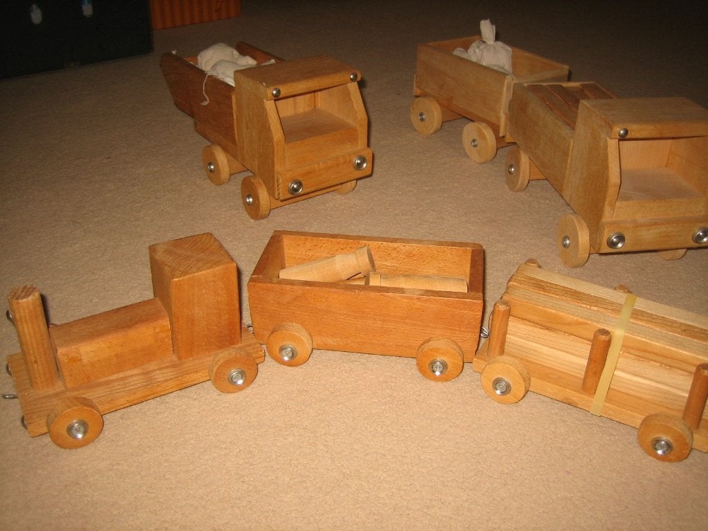 Houten speelgoed /auto"s, Ophalen of Verzenden, Nieuw, Overige typen