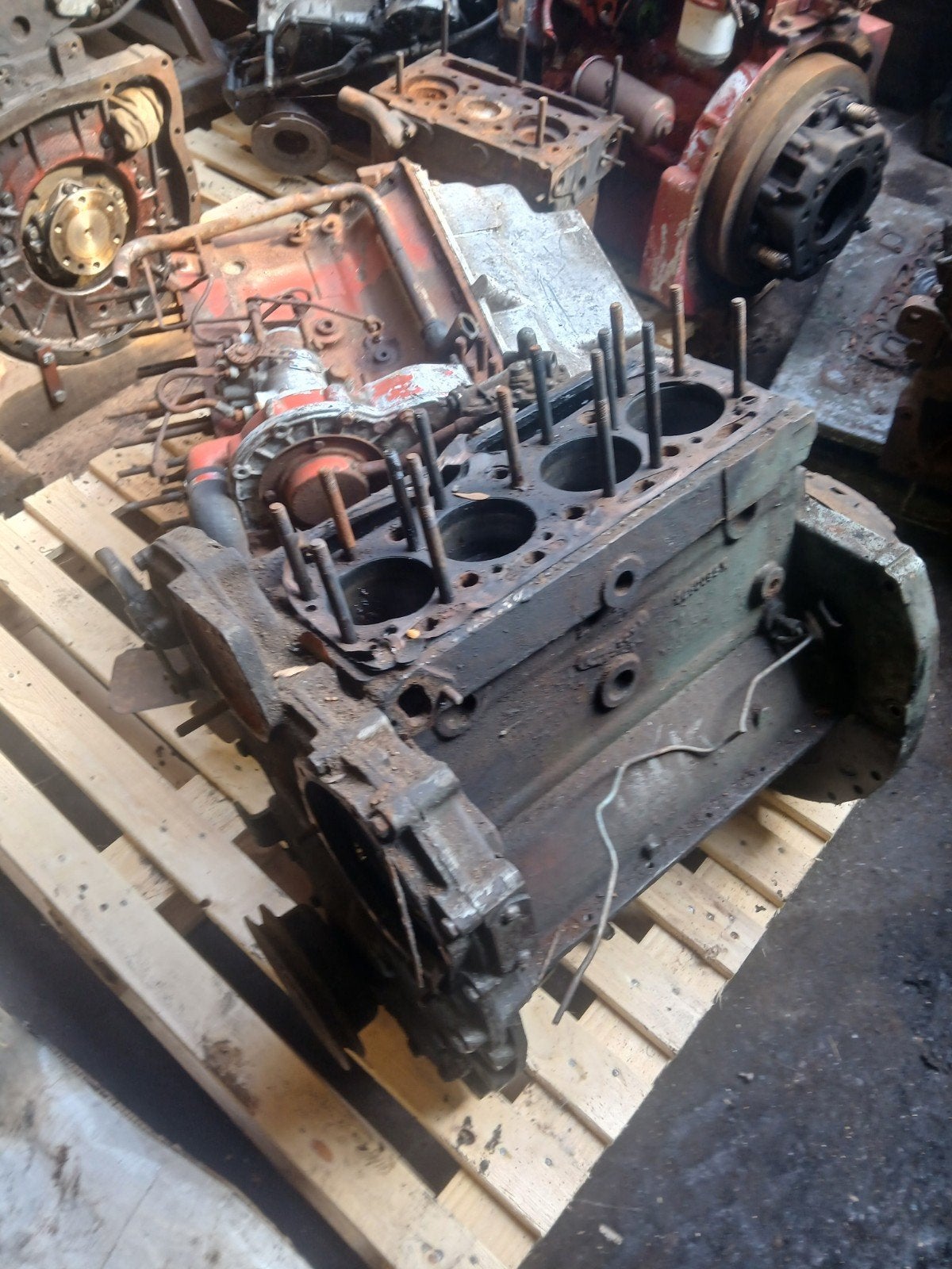 onderblok perkins 4.203, Ophalen of Verzenden, Gebruikt, Dieselmotor, 1800 rpm of meer