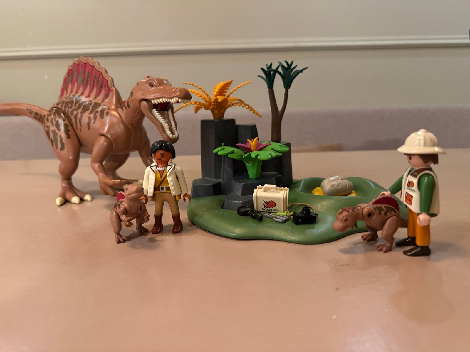 Playmobil Dinosaurus (Spinosaurus) met Onderzoekers Set, Kinderen en Baby's, Speelgoed | Playmobil, Losse onderdelen, Ophalen of Verzenden