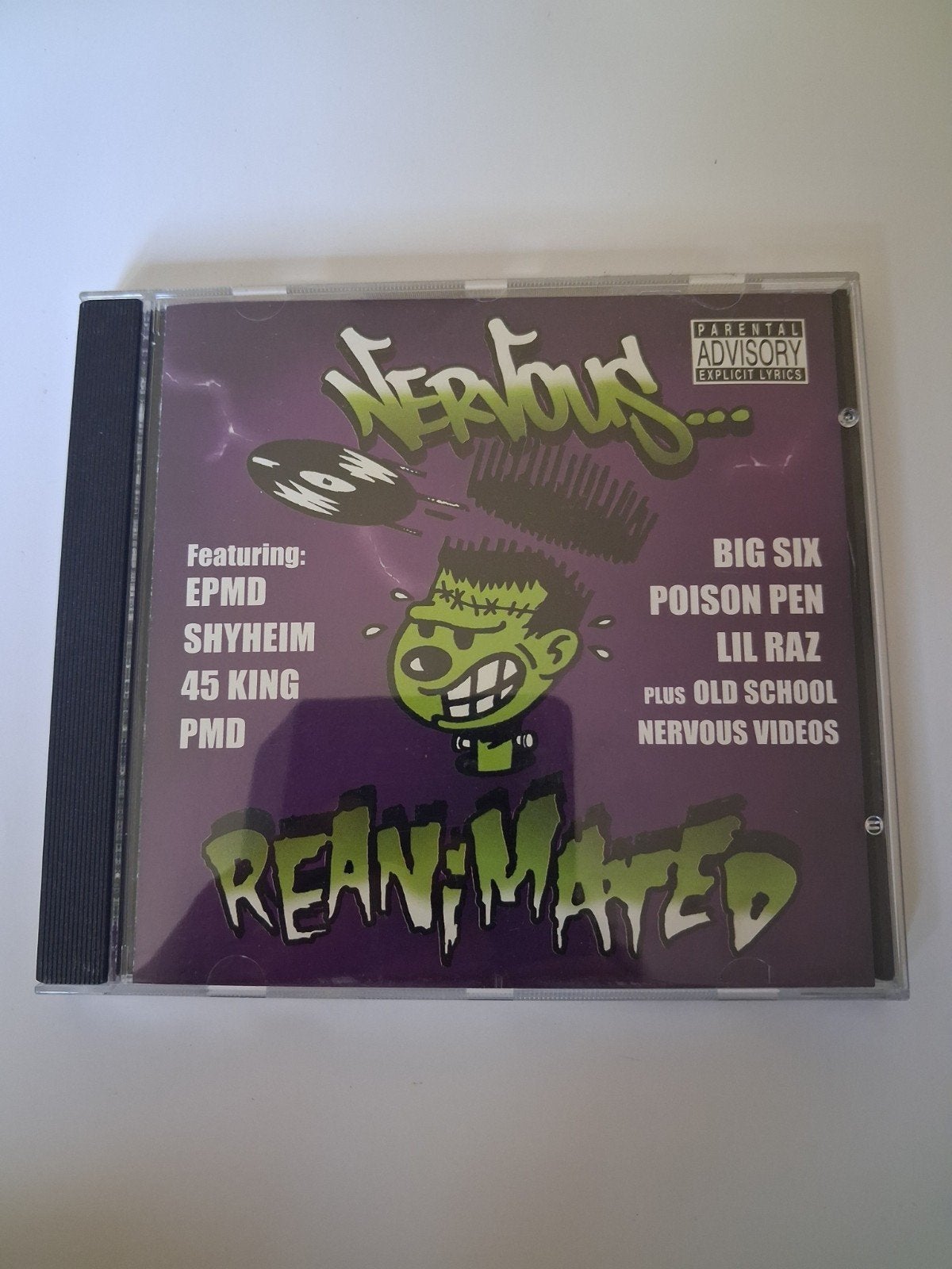 Nervous Reanimated CD - Hip Hop compilatie, Cd's en Dvd's, Cd's | Hiphop en Rap, Ophalen of Verzenden, Zo goed als nieuw