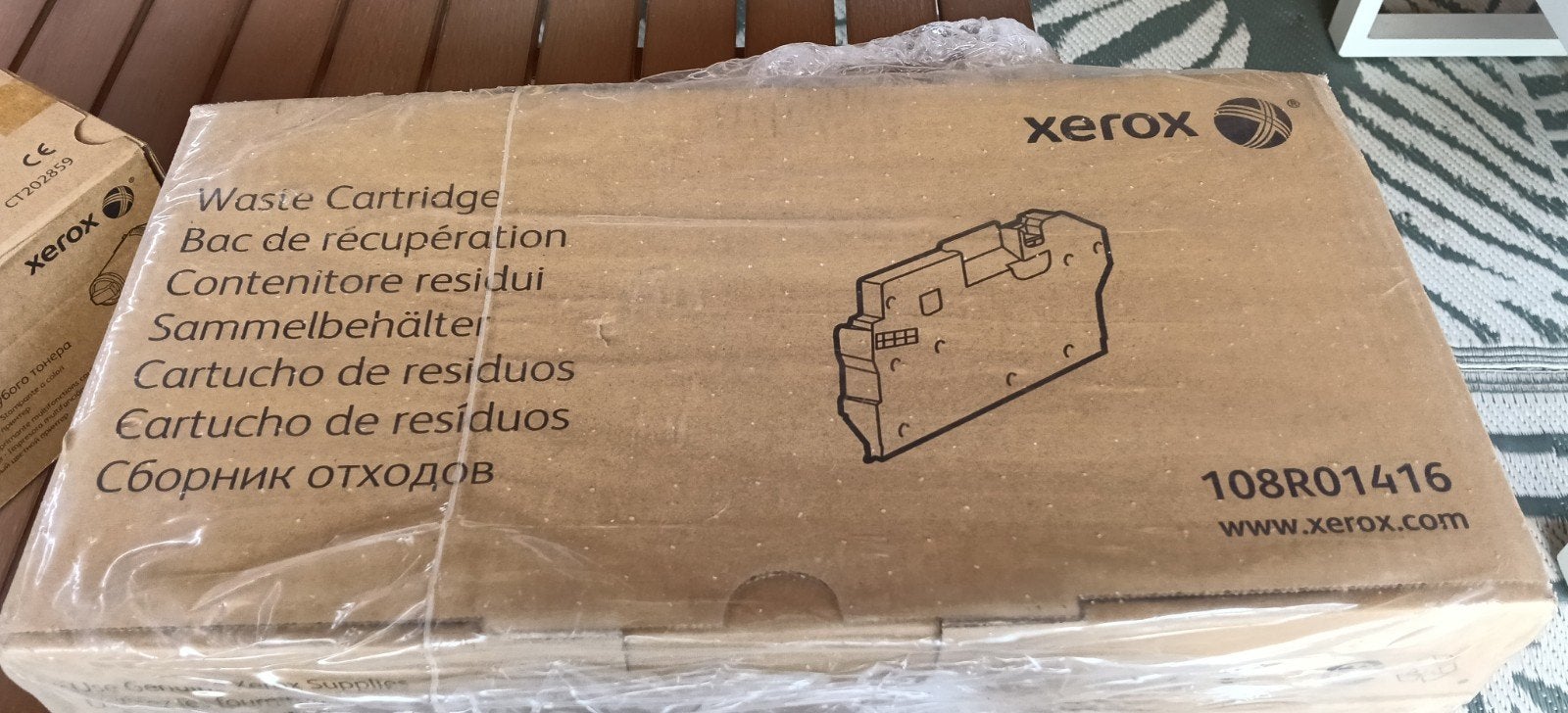 Xerox Afvalcartridge 108R01416 en Toner CT202859, Ophalen