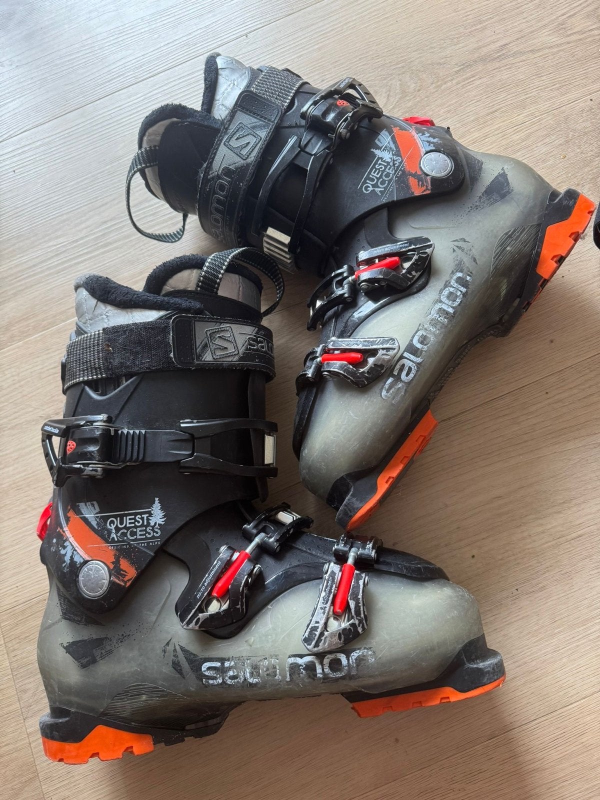 ski schoenen maat27/27.5 (318mm), Ophalen, Gebruikt, Schoenen, Salomon