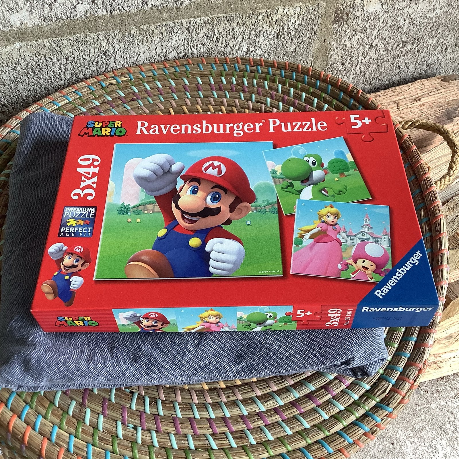 Ravensburger Super Mario en Disney Raya puzzels, Ophalen of Verzenden, 10 tot 50 stukjes, Zo goed als nieuw, 4 tot 6 jaar