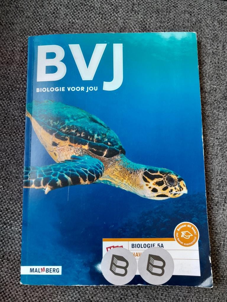 BVJ Biologie voor Jou 5A HAVO - Zo goed als nieuw, Malmberg, Zo goed als nieuw, Beta, HBO