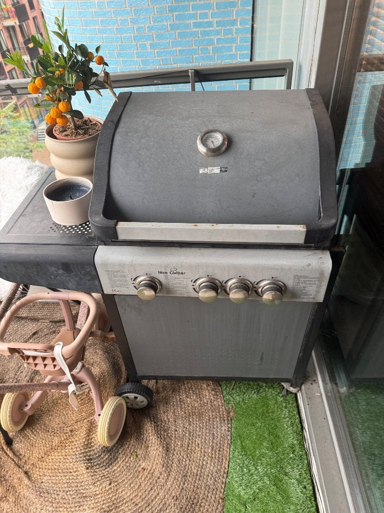 Bbq gas, Ophalen, Gebruikt