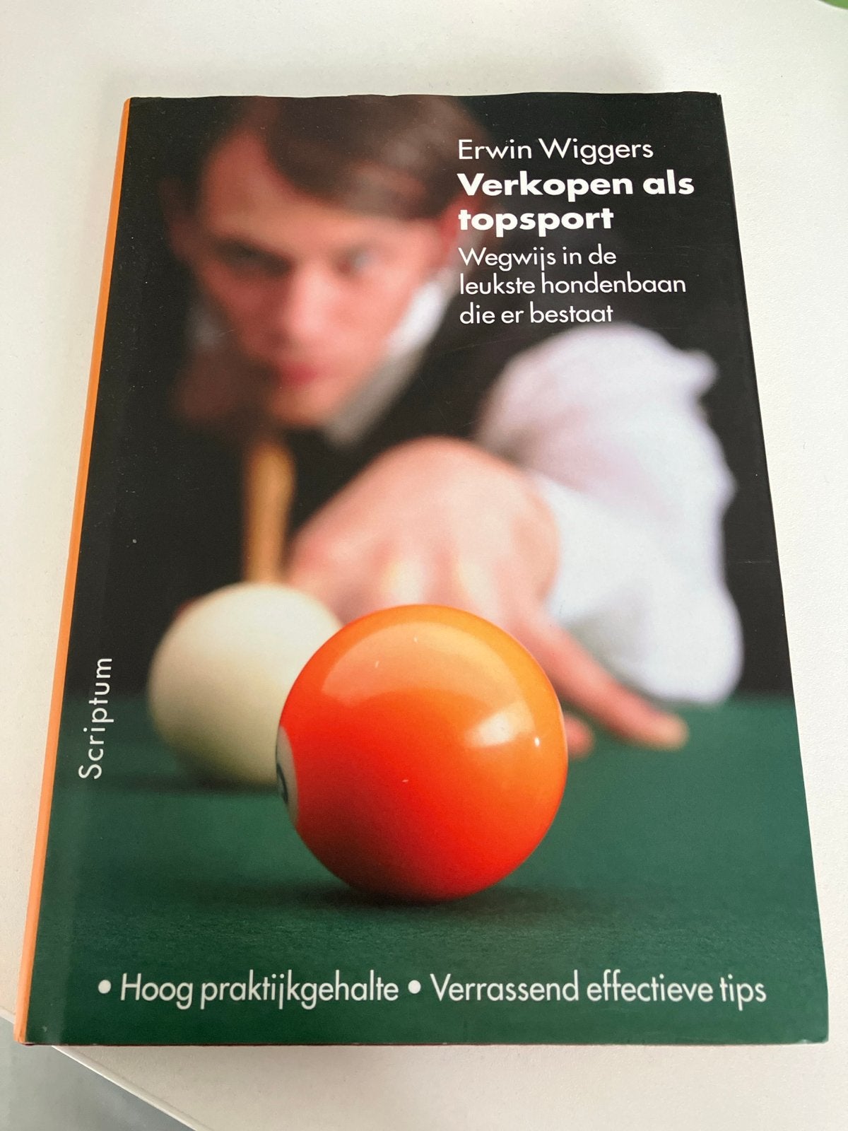 Verkopen als topsport - Erwin Wiggers (Scriptum), Ophalen of Verzenden, Gelezen, Nederland