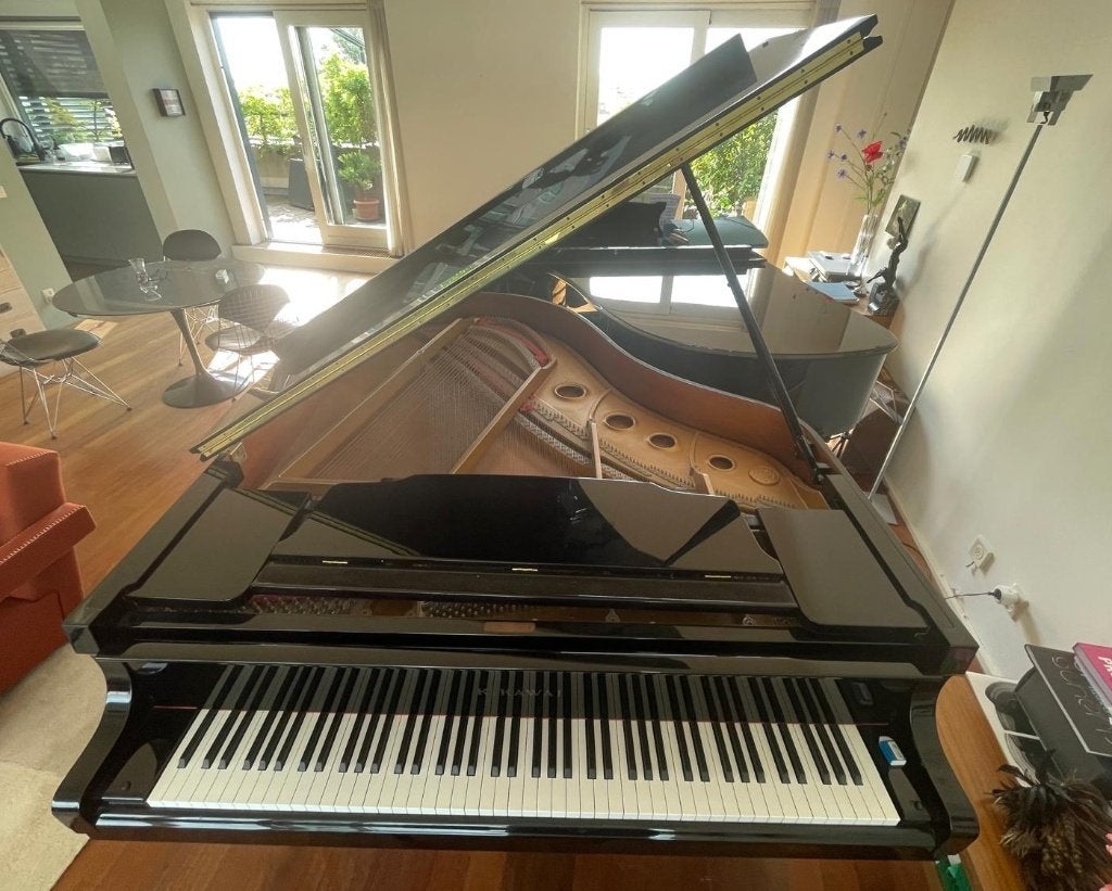 Kawai GS-40 Vleugel van 1e eigenaar, Ophalen, Gebruikt, Zwart, Hoogglans