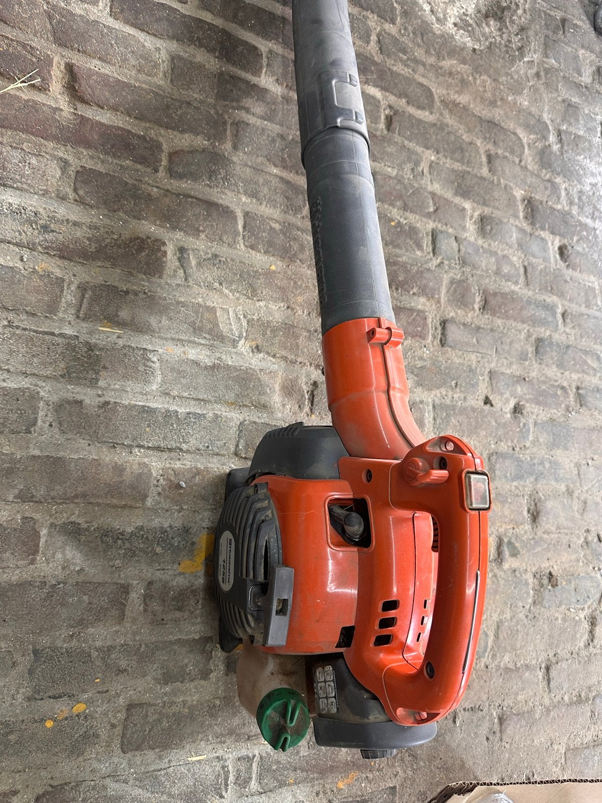 Husqvarna 125B Bladblazer - Benzine, Tuin en Terras, Bladblazers, Ophalen, Gebruikt, Benzine, Handgedragen