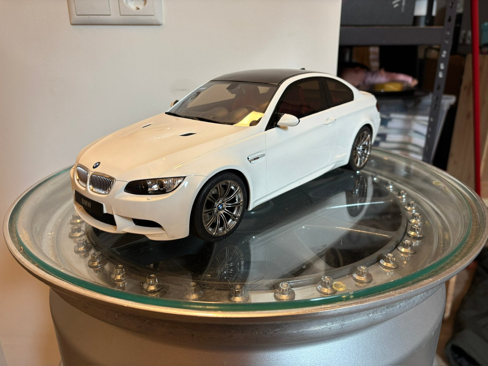 OttoMobile BMW E92 M3 1:12 G100, Ophalen of Verzenden, Zo goed als nieuw, Auto