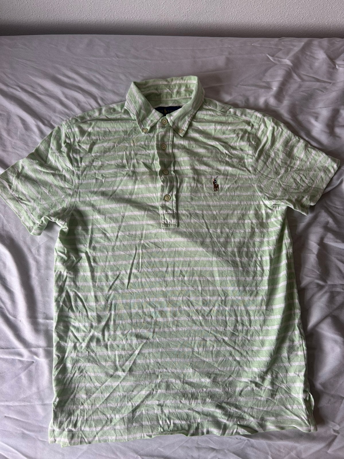 Ralph lauren polo mintgroen maat S, Ophalen of Verzenden, Zo goed als nieuw, Maat 46 (S) of kleiner, Groen