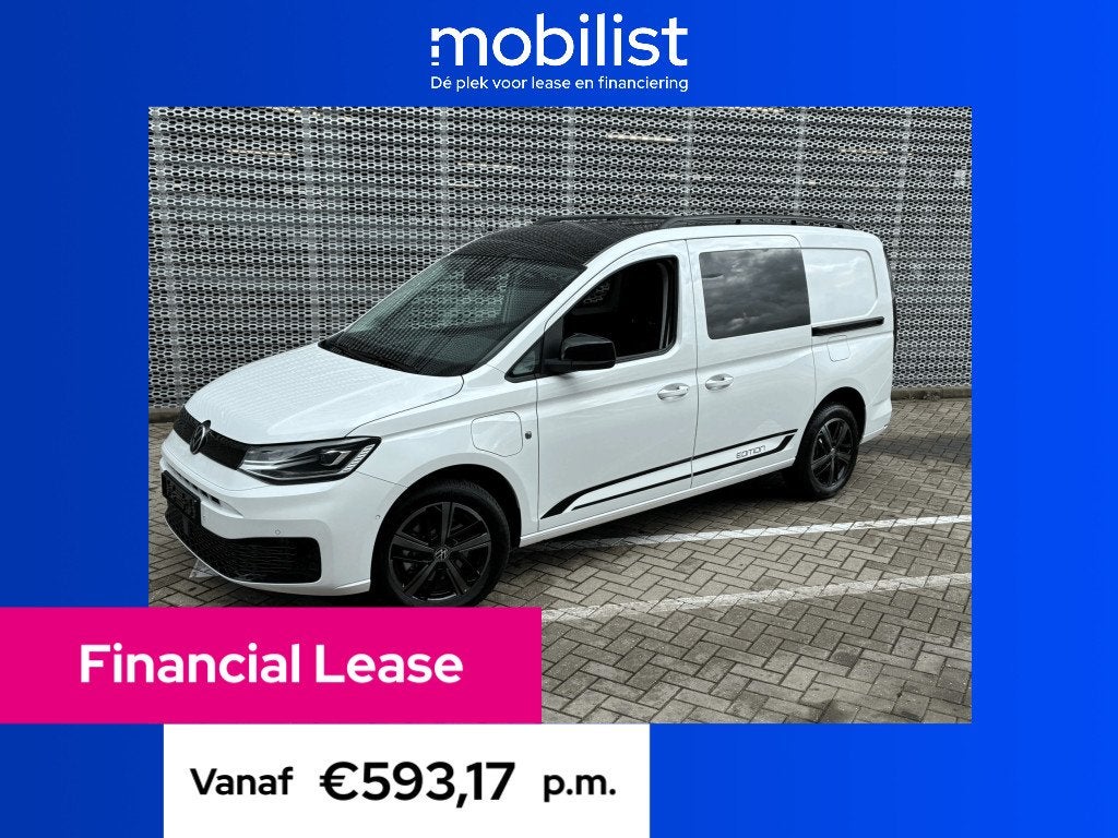 Volkswagen Caddy Cargo Maxi Flexibel 1.5 TSI eHybrid Limited, Automaat, 1498 cc, Overige carrosserieën, Wit