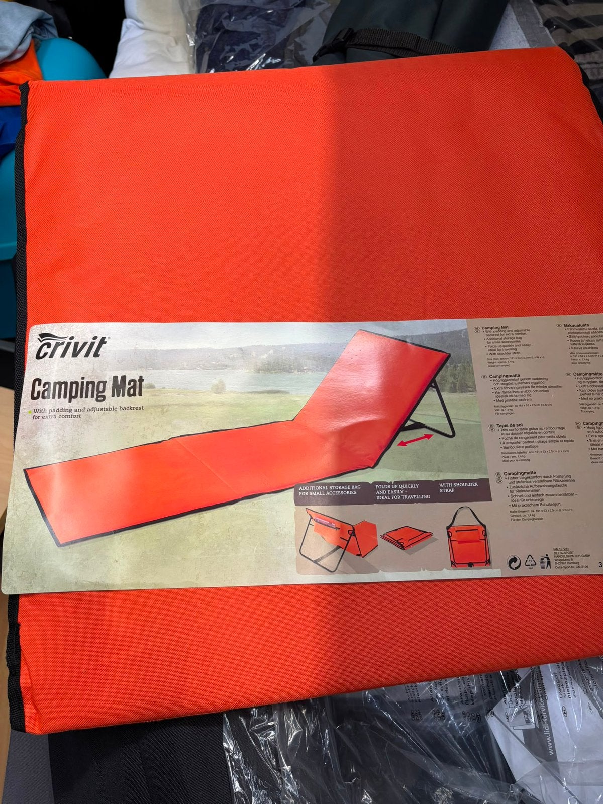 4 stuks Strand/camping ligbedden, Ophalen, Zo goed als nieuw, Aluminium, Inklapbaar