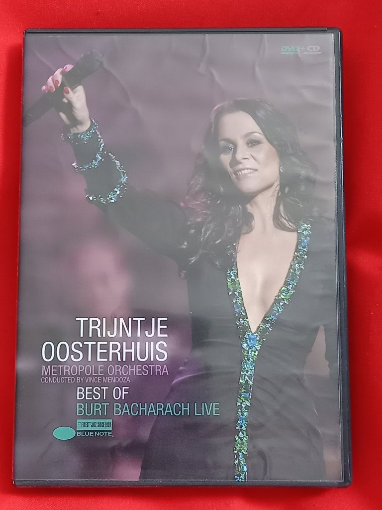 DVD+CD: Trijntje Oosterhuis - Best Of Burt Bacharach, Alle leeftijden, Ophalen of Verzenden, Gebruikt, Concert