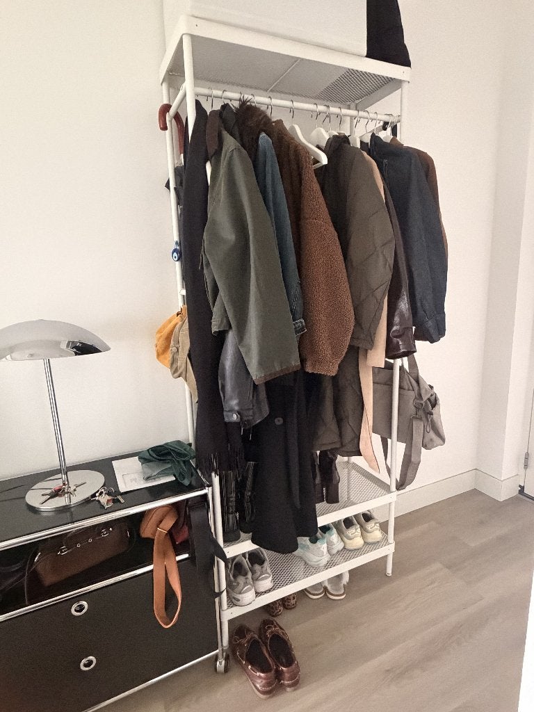 coat hanger, Ophalen, Zo goed als nieuw, Metaal, Staande kapstok
