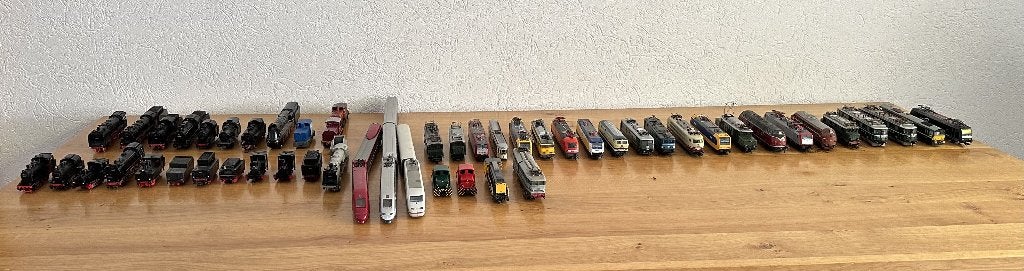 Complete modeltreinverzameling H0, loco's etc etc etc, Hobby en Vrije tijd, Modeltreinen | H0, Ophalen, Gebruikt, Locomotief, Gelijkstroom of Wisselstroom
