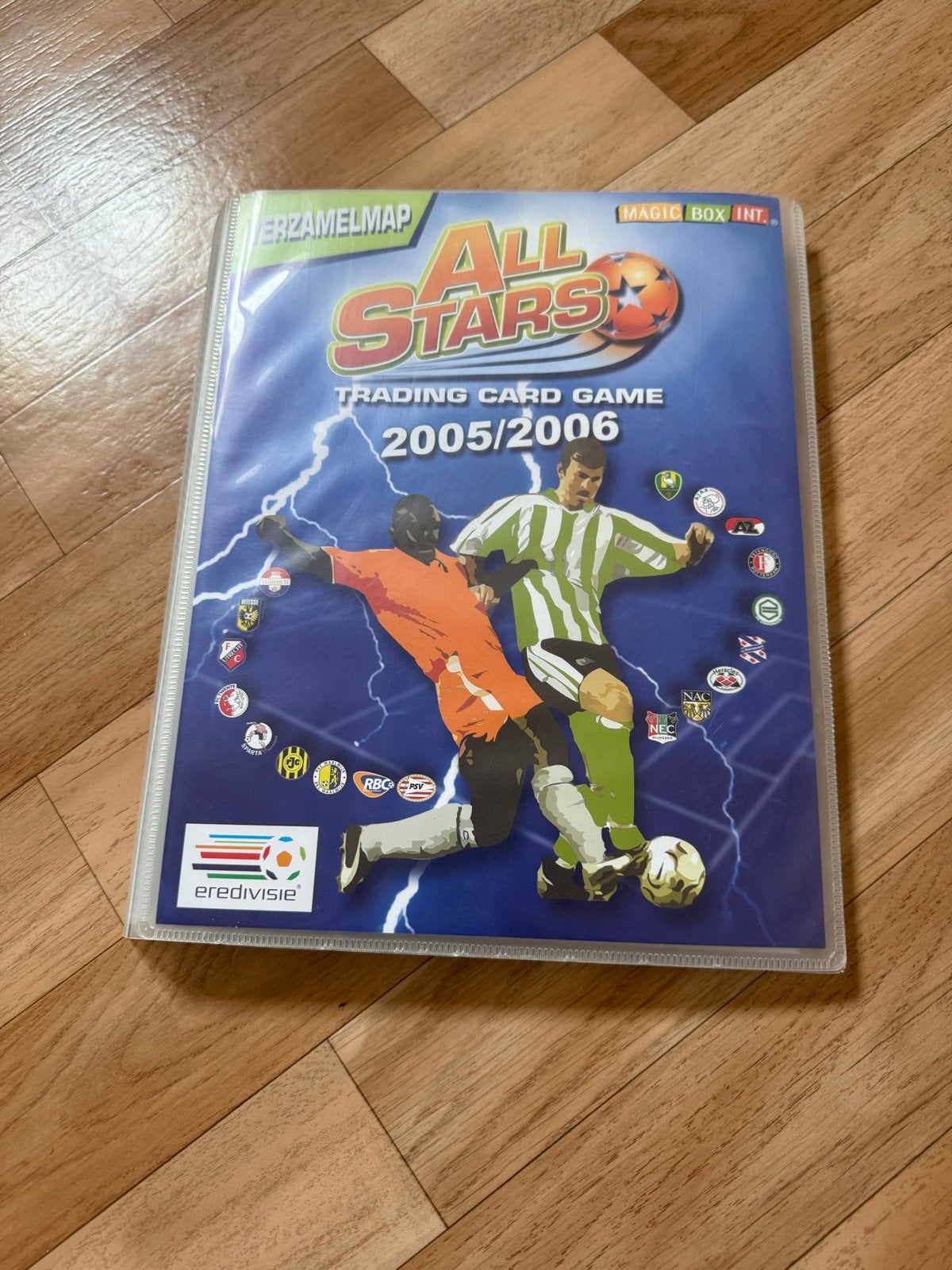 AllStars met Verzamelmap 2005/2006, Verzamelen, Ophalen of Verzenden, Gebruikt, Overige binnenlandse clubs, Spelerskaart
