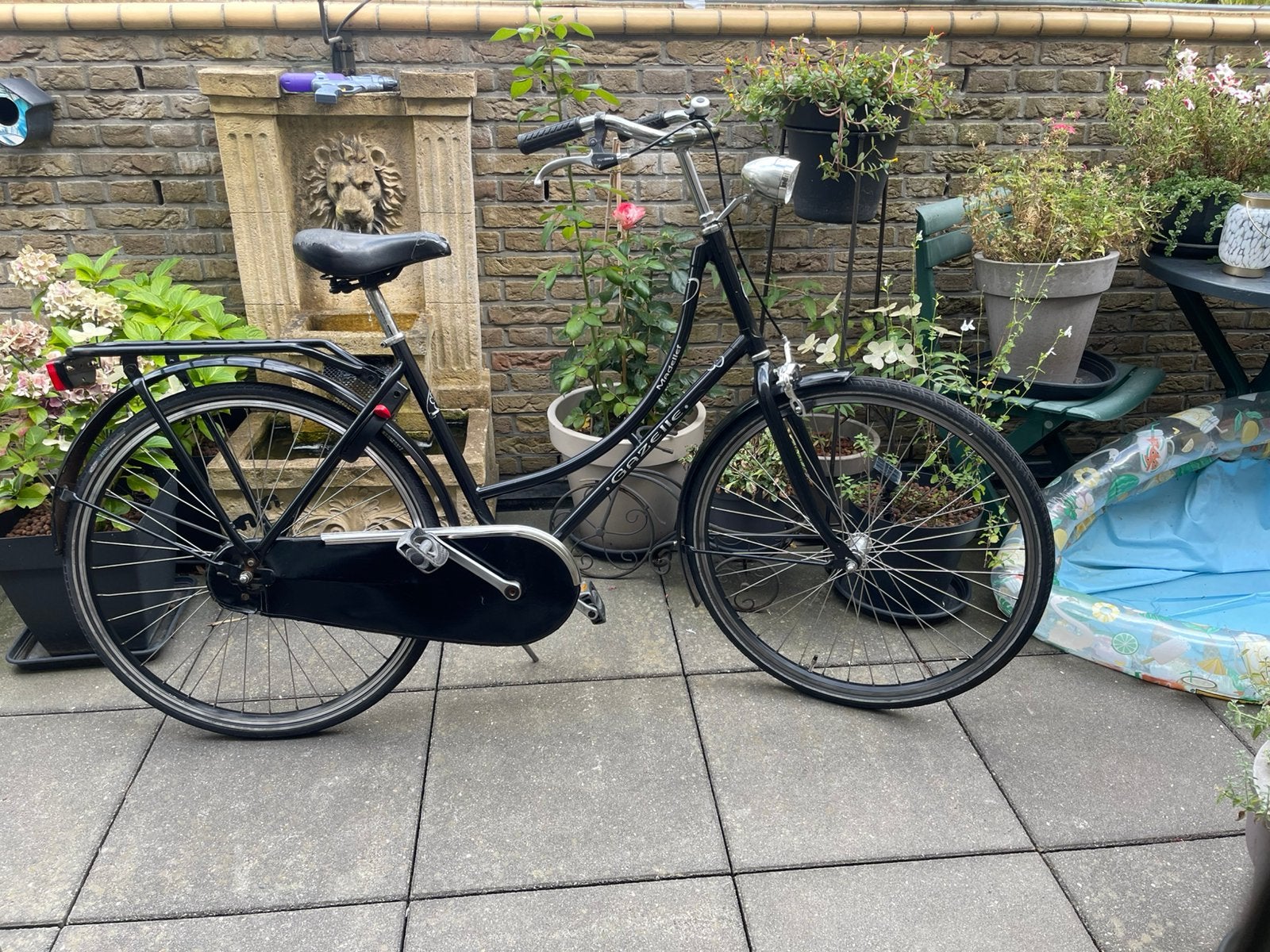 Fijne stevige 26inch Gazelle omafiets 75€ geschikt tot 1.70m, 47 tot 50 cm, Ophalen, Gebruikt, Terugtraprem