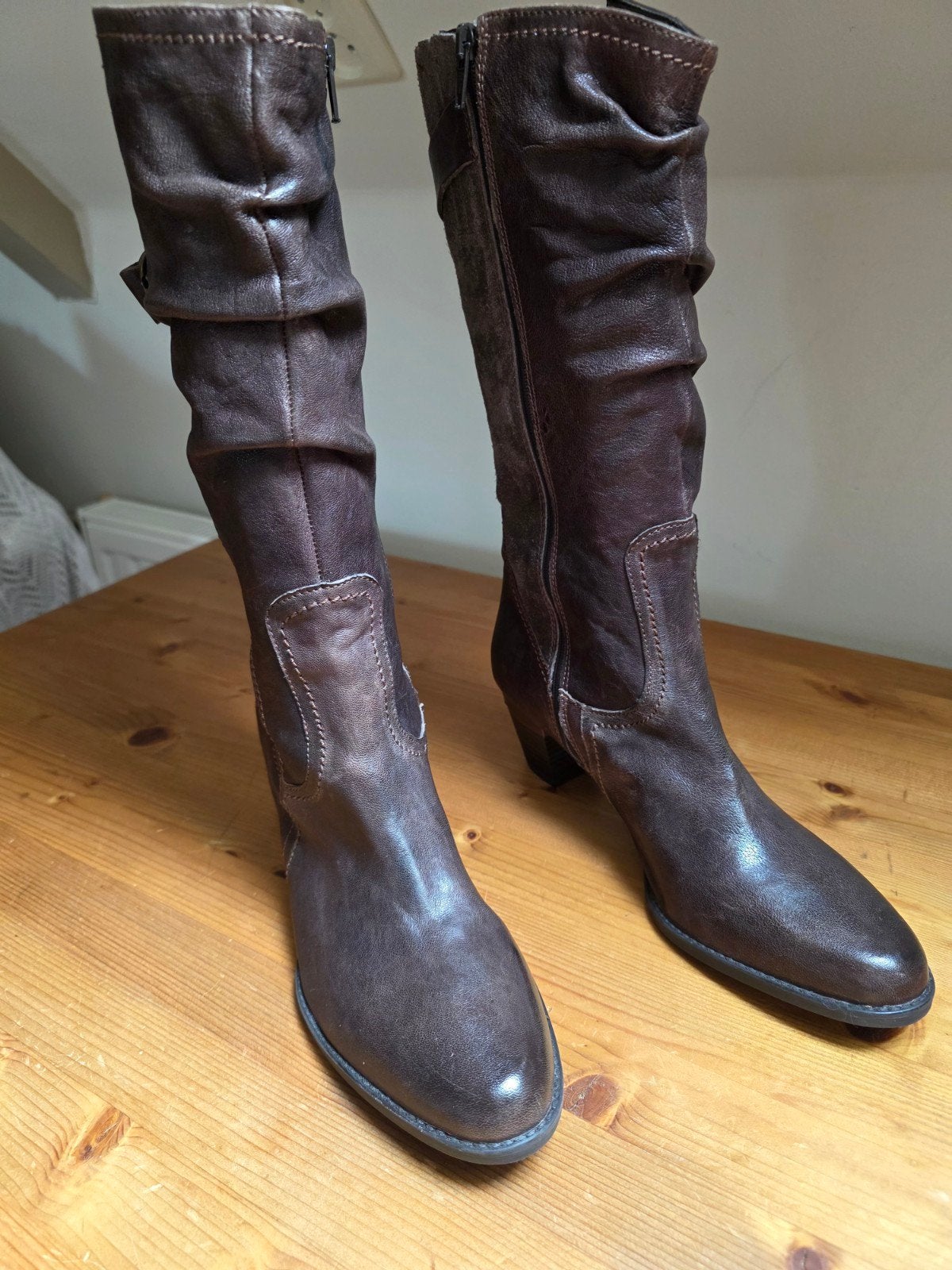 Freeflex laarzen maat 42 nieuw, Kleding | Dames, Hoge laarzen, Bruin, Nieuw, Ophalen of Verzenden