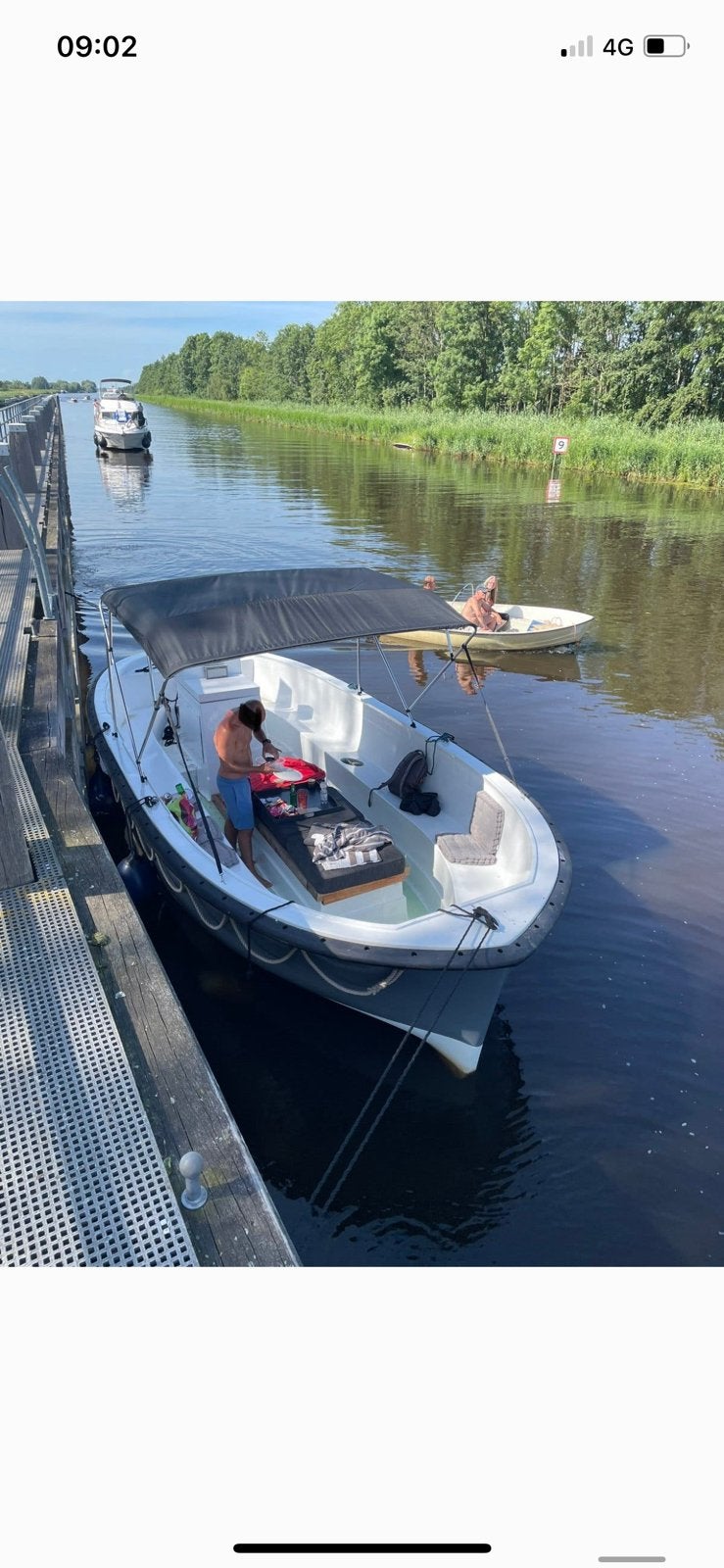 Reddingssloep, Watersport en Boten, Gebruikt, Binnenboordmotor, Diesel, 8 m