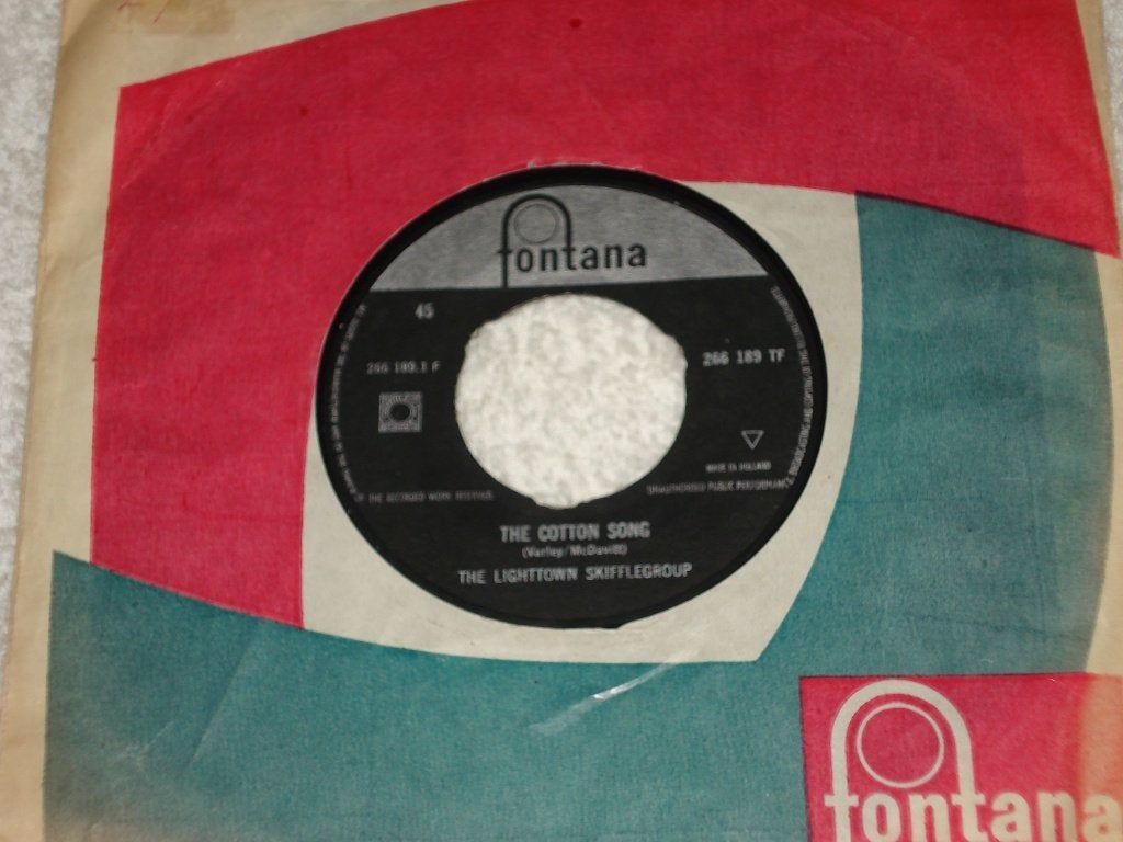 Lighttown Skiffle Group    The Cotton Song   Orgineel, Originele persing, Ophalen of Verzenden, Zo goed als nieuw, Nederlandstalig