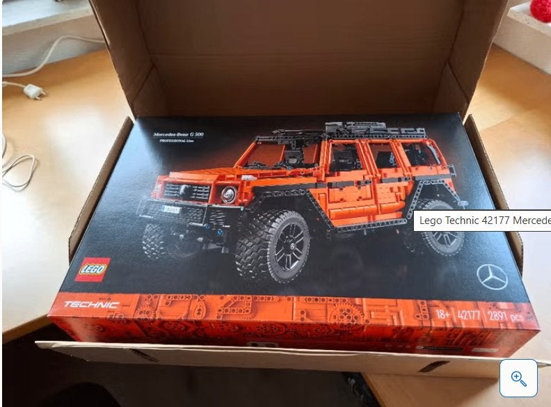 Lego Technic 42177 Mercedes-Benz G 500 Nieuw in doos, Lego, Nieuw, Ophalen of Verzenden, Technic