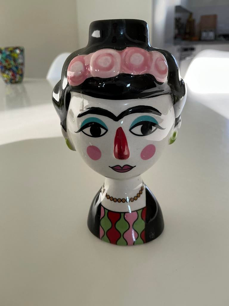 Kitsch Kitchen Kandelaar Marisol keramiek, Ophalen, Zo goed als nieuw, Kandelaar