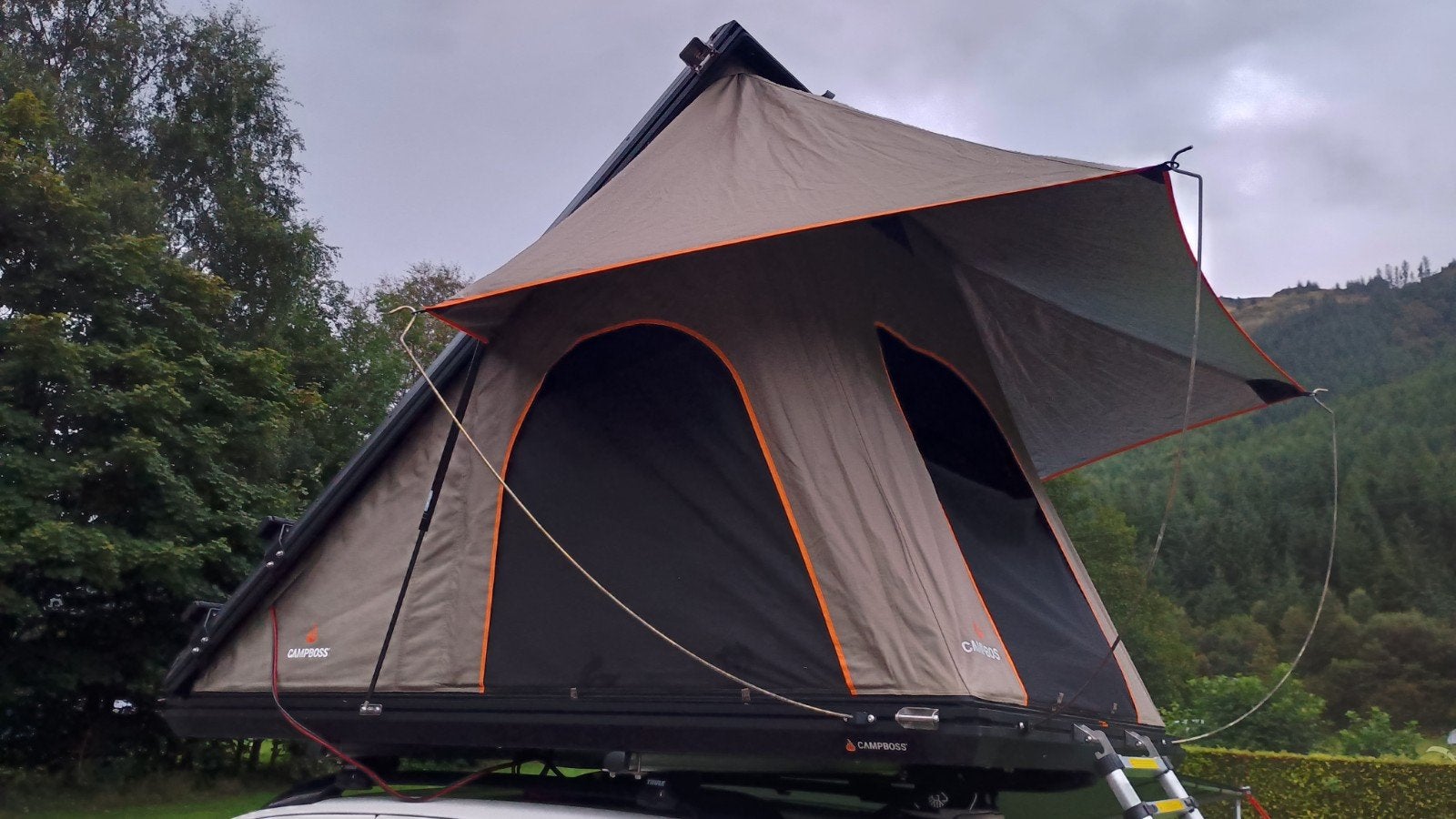Campboss hardtop daktent, Ophalen, Gebruikt, Tot en met 2
