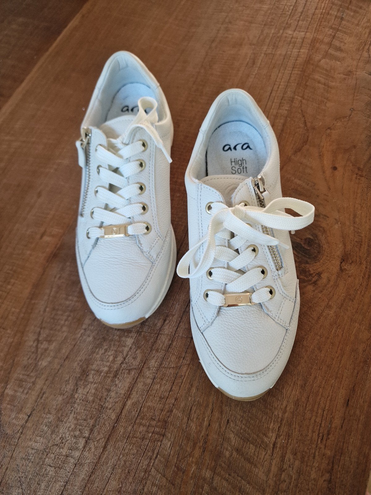 Nieuwe Ara sneakers, high soft, maat 38, breedte H, Wit, Nieuw, Ophalen of Verzenden, Sneakers of Gympen