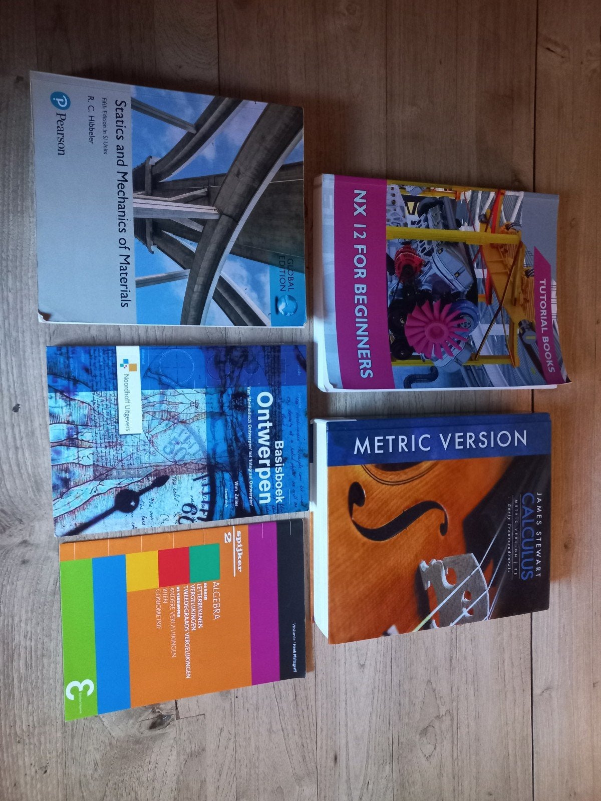 Diverse studieboeken: Techniek, Wiskunde, Ontwerpen, Boeken, Ophalen of Verzenden, Beta, Zo goed als nieuw, HBO