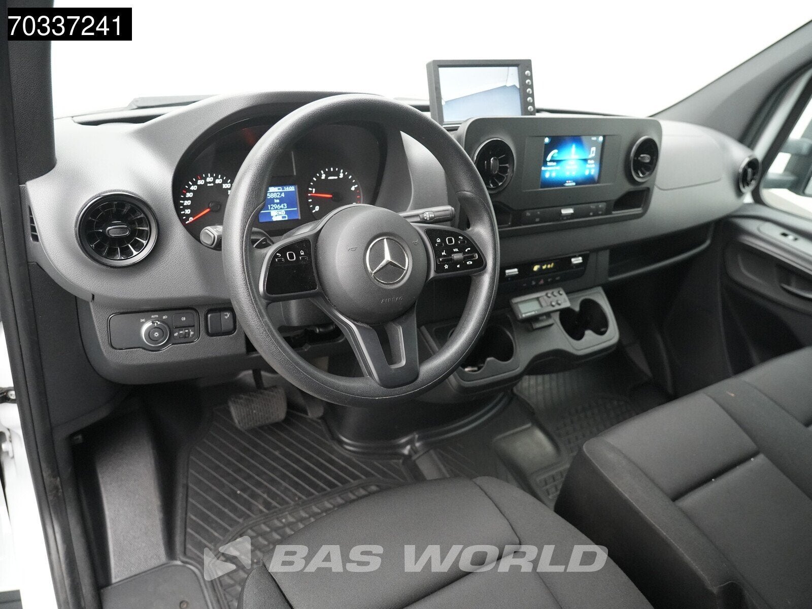 Mercedes Sprinter 317 CDI Automaat Koel/Vrieswagen Laadklep, Automaat, Stof, Gebruikt, Euro 6