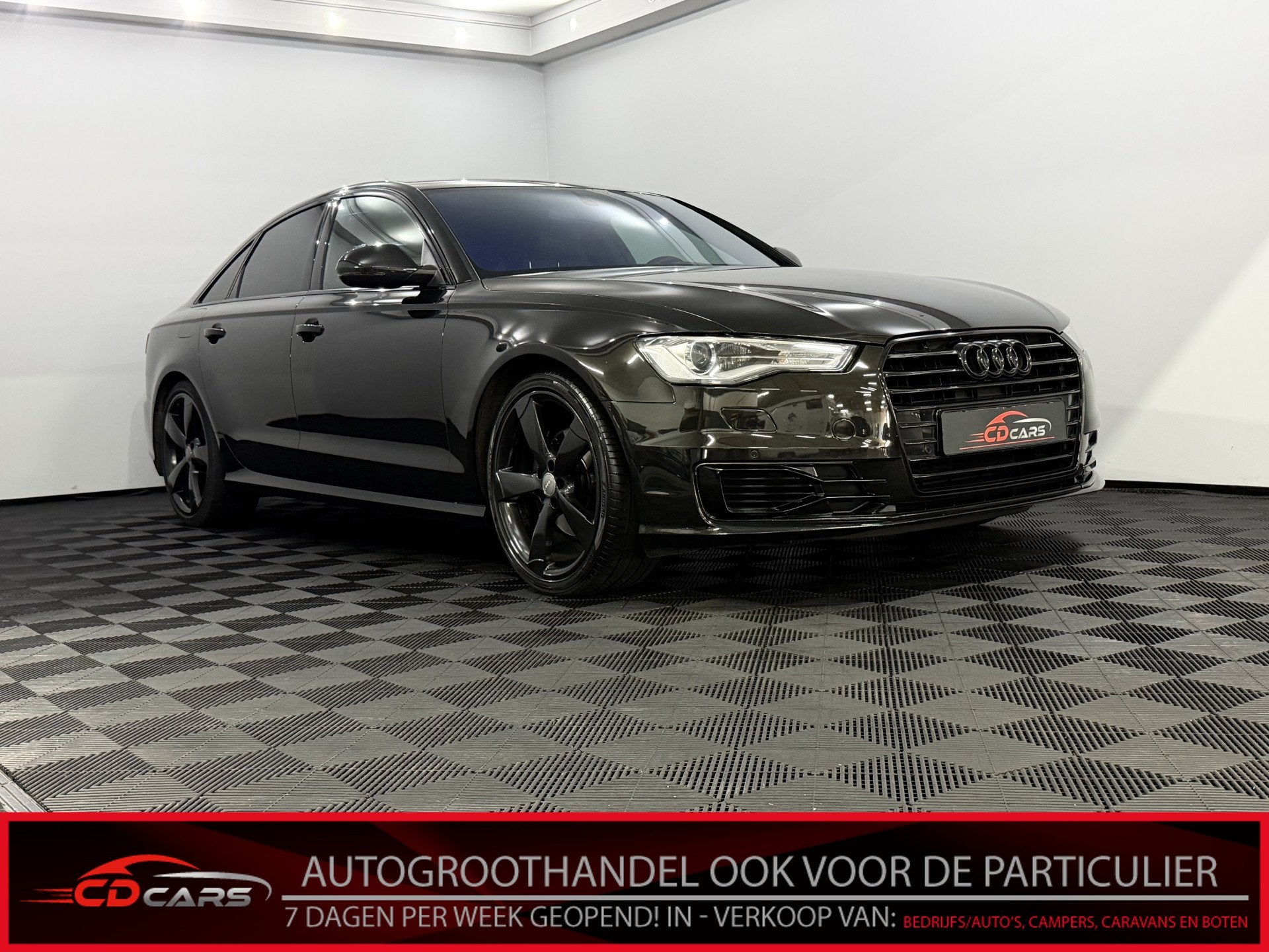 Audi A6 Limousine 1.8 TFSI ultra Business Edition Leder, Par, Auto's, Audi, Gebruikt, Euro 6, Bruin, Bedrijf