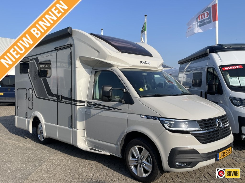 Knaus Tourer Van 500 MQ AIRCO/SCHOTEL/COMBIDIESEL, Automaat, Koelkast, Standaard zit, Ringverwarming
