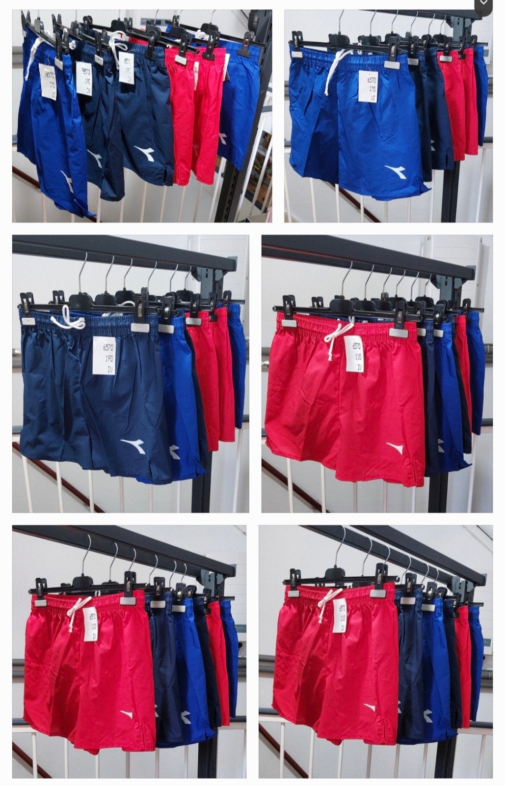 Partij verkopen! Diadora Shorts/Zwembroeken 60 stuks €300, Ophalen of Verzenden, Overige maten, Overige kleuren