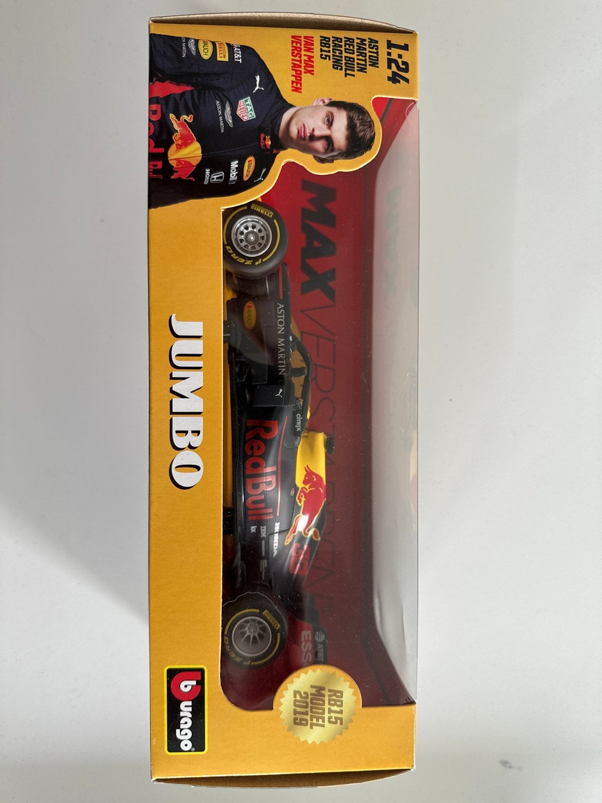 Max Verstappen Red Bull Racing RB15 2019 Bburago 1:24, Ophalen of Verzenden, Nieuw, Auto, Overige merken
