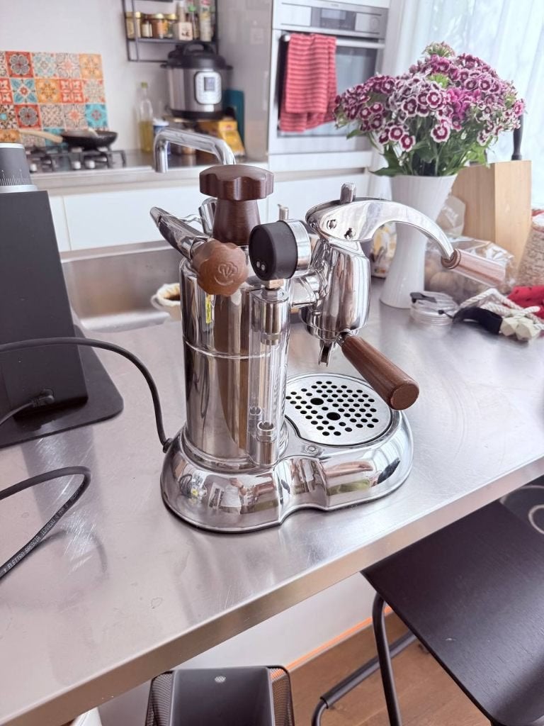La Pavoni Stradivari Lusso Espresso Machine, Witgoed en Apparatuur, Ophalen of Verzenden, Espresso apparaat