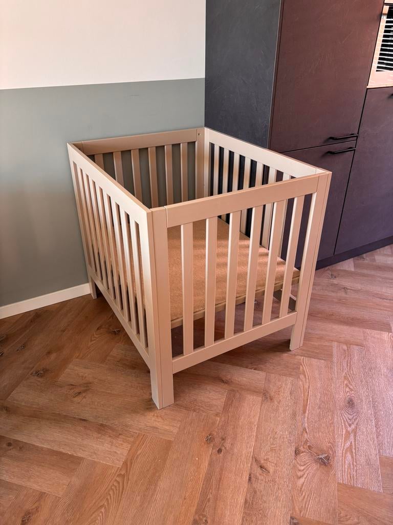 Beige box 80x100 cm ALS NIEUW, Kinderen en Baby's, Boxen, Ophalen, Zo goed als nieuw