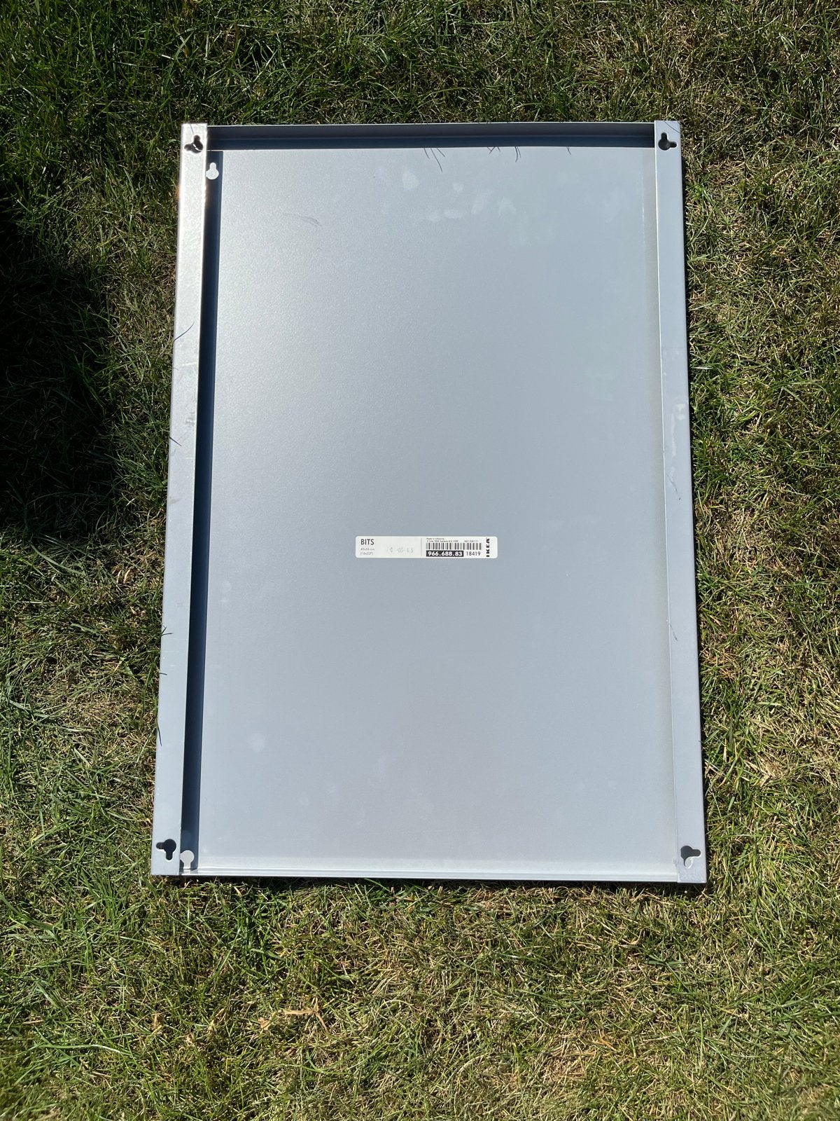 IKEA BITS metalen plank 40x58 cm, Ophalen, Gebruikt