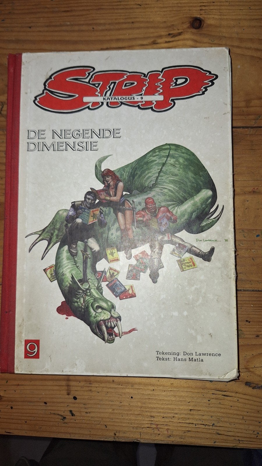Strip: De Negende Dimensie - Don Lawrence, Boeken, Eén stripboek, Ophalen of Verzenden, Gelezen, Don Lawrence