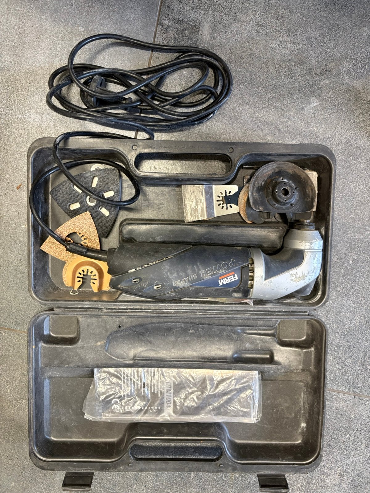 Ferm multitool, Ophalen