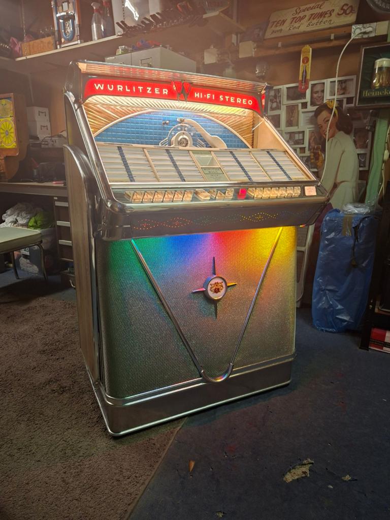 Volledig gerestaureerde open wurlitzer uit 1960 type 2404, Verzamelen, Automaten | Jukeboxen, Ophalen, Voor 1950, Wurlitzer