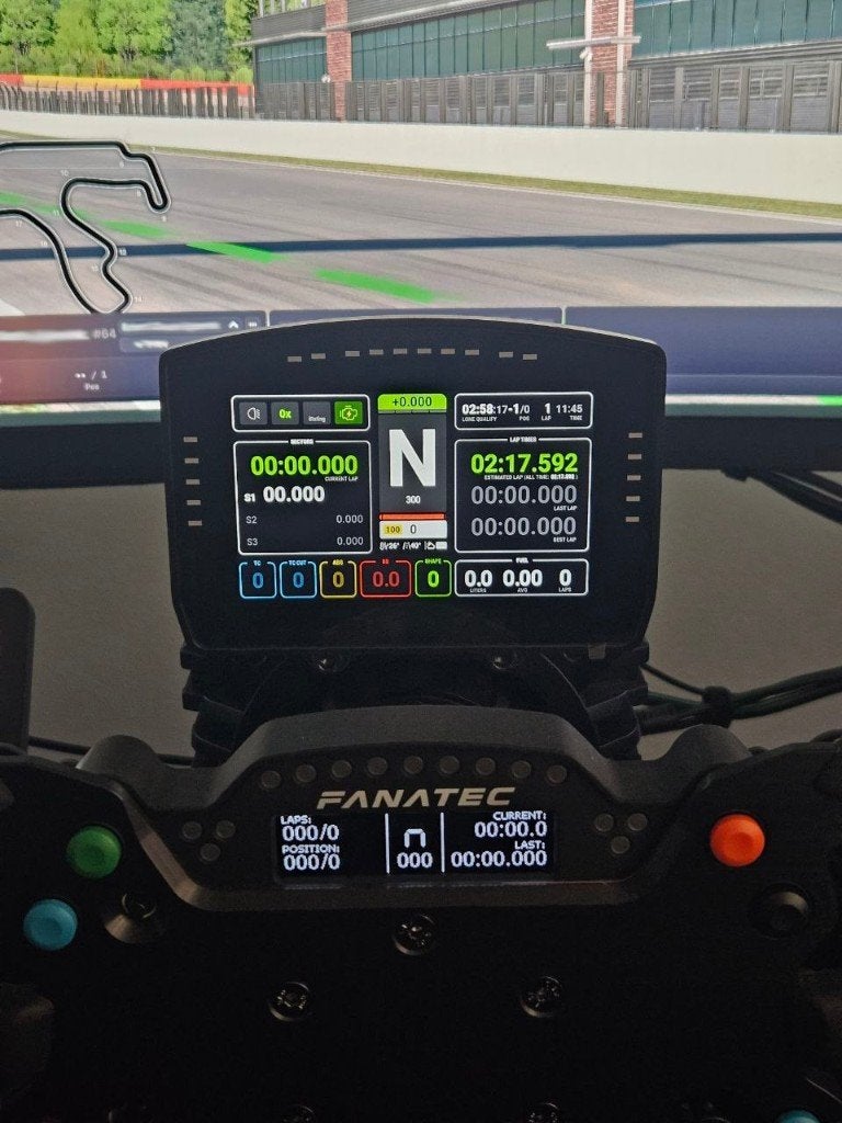 Sim-Lab dashboard grid DDU-5, Ophalen of Verzenden, Zo goed als nieuw, Fanatec, SimLab, GRID, Trak Racer, Simucube