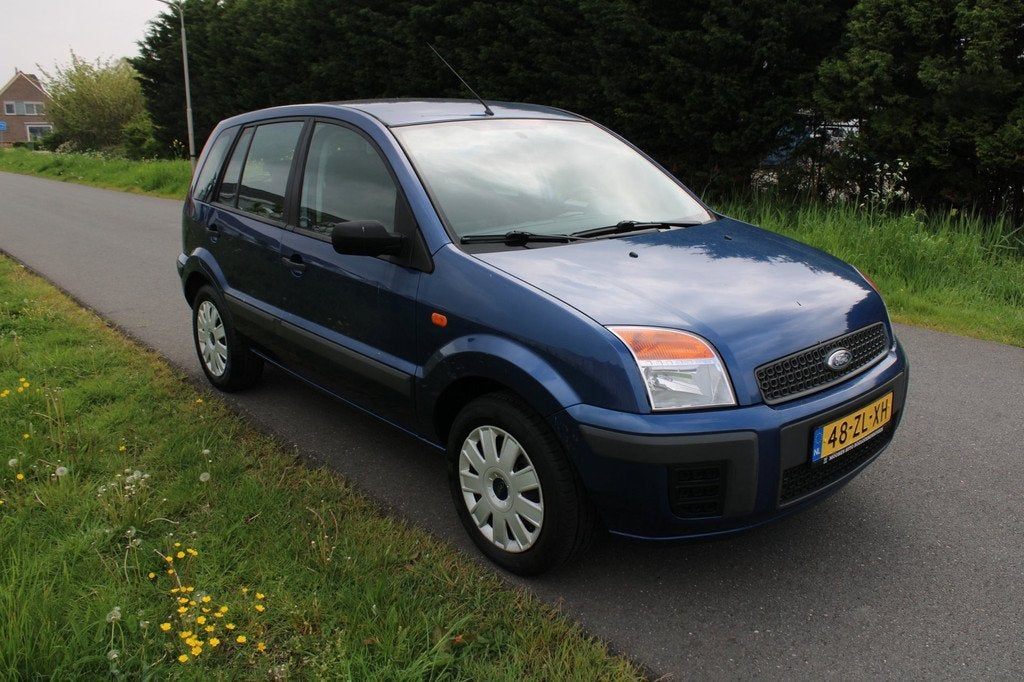Ford Fusion 1.4-16V Cool & Sound, Auto's, Ford, Voorwielaandrijving, 15 km/l, Gebruikt, Blauw