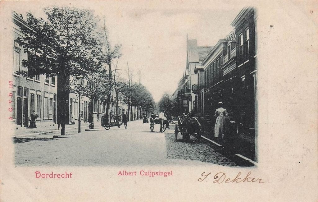 702-206-023 Dordrecht Albert Cuijpsingel, Verzenden, Voor 1920, Zuid-Holland