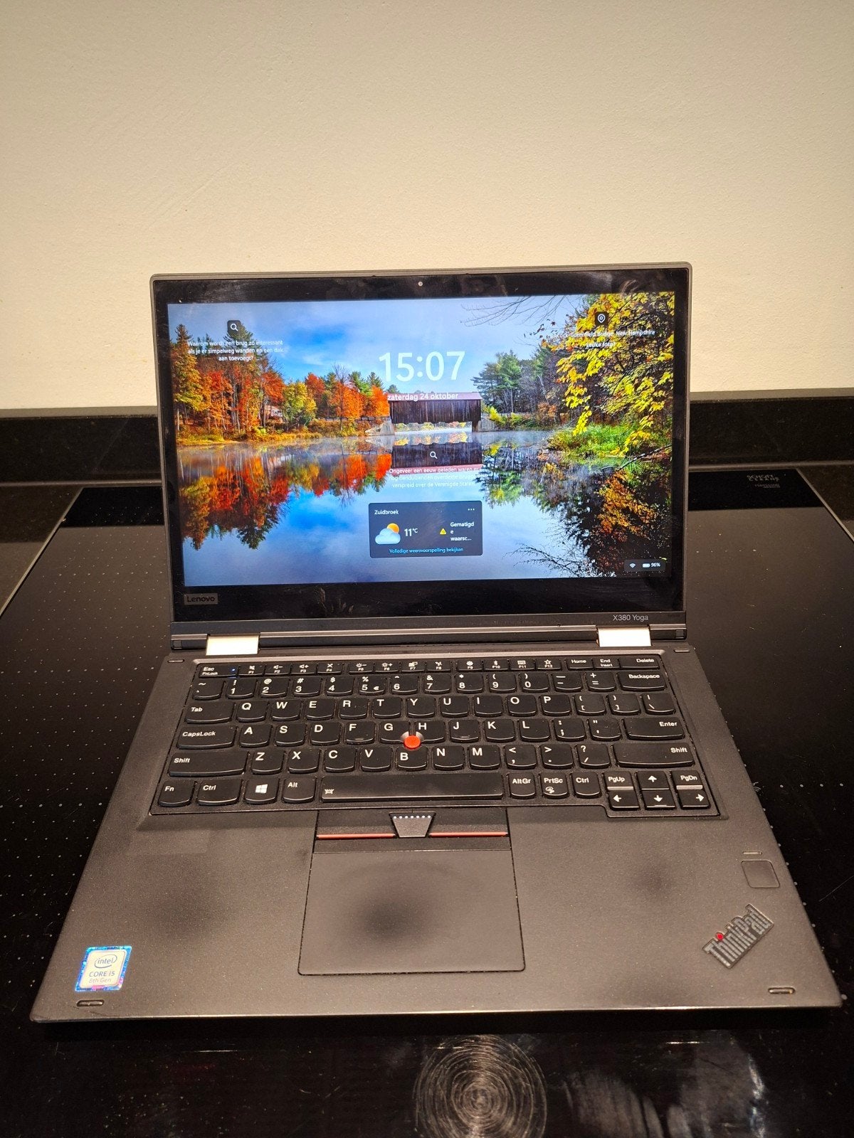 Lenovo ThinkPad X380 Yoga | i5 8e gen | 8GB | 256GB SSD, 256 GB, 2 tot 3 Ghz, Qwerty, 8 GB