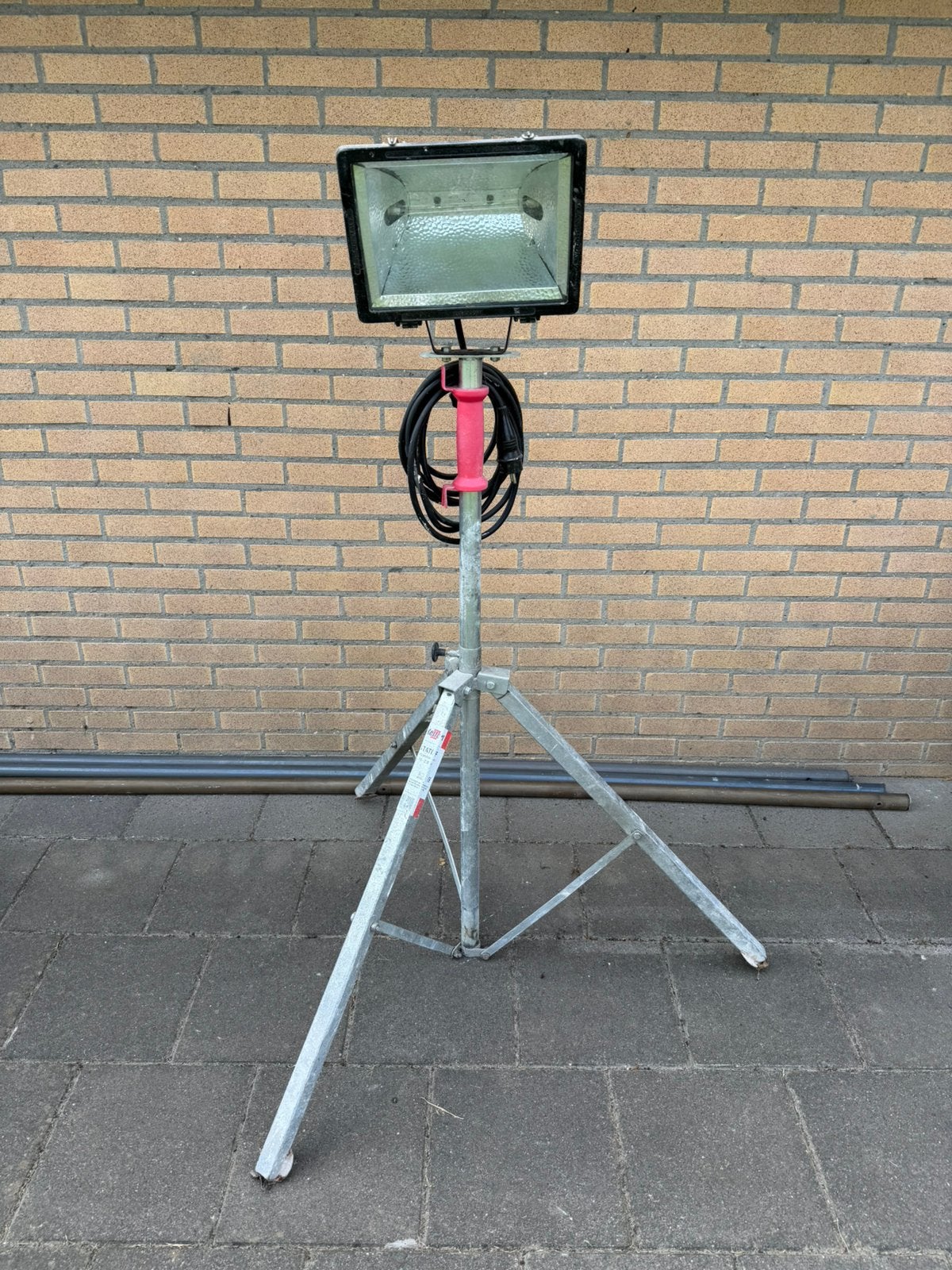 1000watt bouwlanp met statief, Ophalen, Overige typen, Met statief, Zo goed als nieuw
