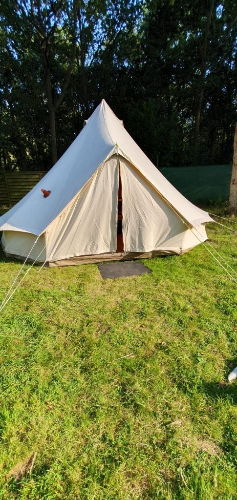 Te Koop Sibley Protech 500/canvas camp tent, Ophalen of Verzenden, Gebruikt, Tot en met 6